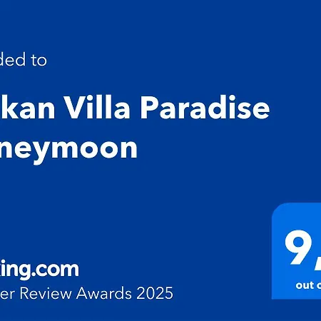 Villa Kalkan Paradise Honeymoon